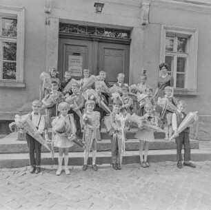 Schulanfänger sorbische Schule Bautzen