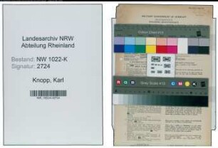 Entnazifizierung Karl Knopp , geb. 27.03.1908 (Finanzangestellter)