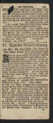 IV. Von der Rechtfertigung. 368. - 380.