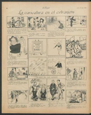 La caricatura en el extranjero