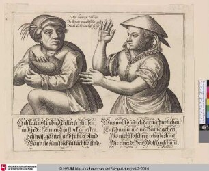 Der hennen taster [Bauernpaar; Peasant couple]