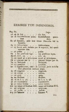 Errores Typi Insigniores.