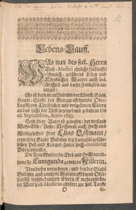 Lehmann, Elias