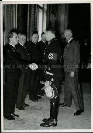 Reichsbauernführer Darré besucht seinen österreichischen Amtskollegen Reinthaller