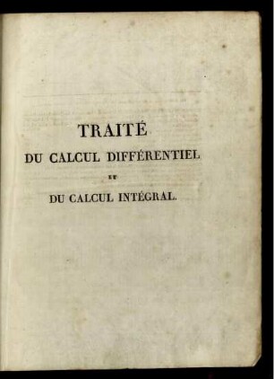 Tome 3: Traité du calcul différentiel et du calcul intégral. Tome 3