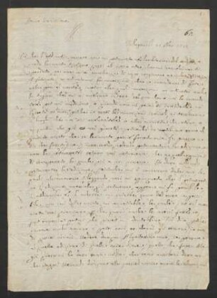 Brief an Francesco Algarotti : 21.11.1733