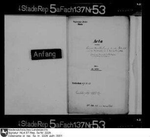 Unionsrezess zwischen der alten Ritterschaft und den Neubelehnten vom 30. März 1664 (Original) und Beratungen dazu