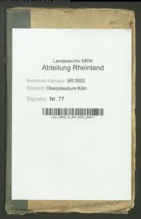 Wohnung des Oberpräsidenten