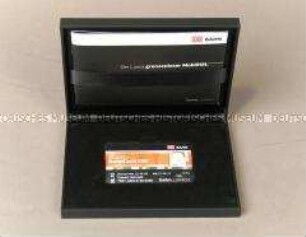 BahnCard 100 im Originalfutteral mit Booklet