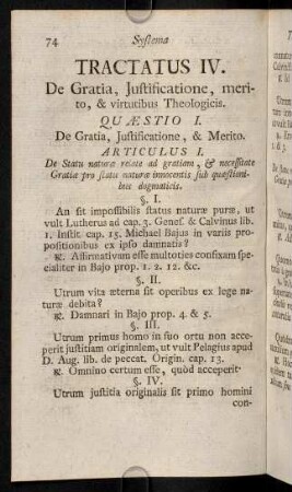 74-83, Quaestio I