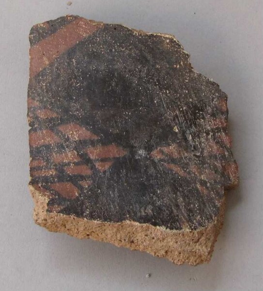 Fragment of a clay vessel