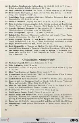 Ostasiatisches Kunstgewerbe (Nr. 182-249)
