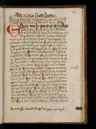 De novo sacerdote (C17)