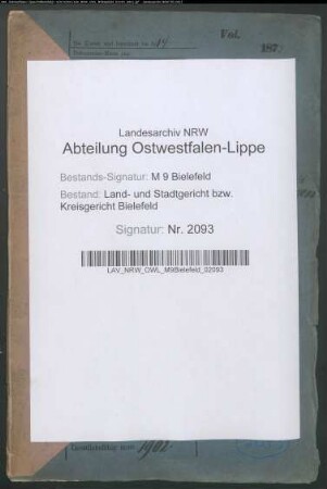 Mündel: Michaelis, Friedrich Wilhelm: