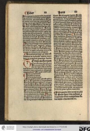Pars quarta libri tertii de planctu Marie super filii passione prosequendo illud evangelium Stabat iuxta crucem Iesu etc. [de quo hic comdependens est agere.]