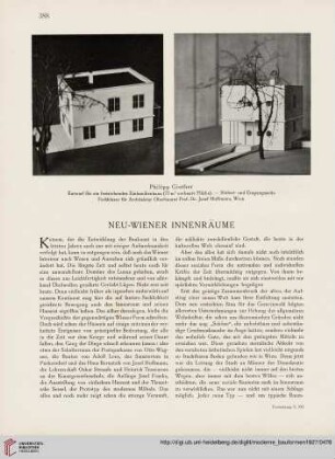 Neu-Wiener Innenräume