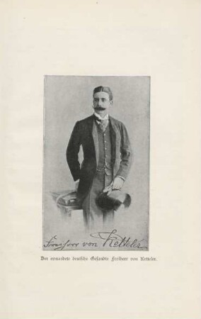 Der ermordete deutsche Gesandte Freiherr von Ketteler