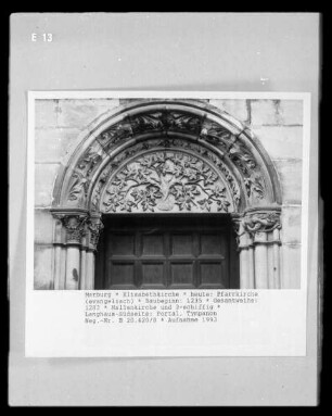 Südportal der Elisabethkirche —