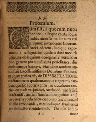Justitia Prudens Et Benigna Seu Disputatio Juridica De Dissimulatione : occasione L. 14. ff. de Offic. Praesid. & affines tam Iuris Canon. quam Civil. textuum