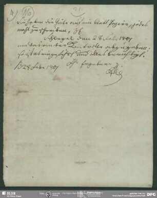 Eigenh. Brief von August Wilhelm Iffland an August Wilhelm von Schlegel, Berlin, 28.02.1801