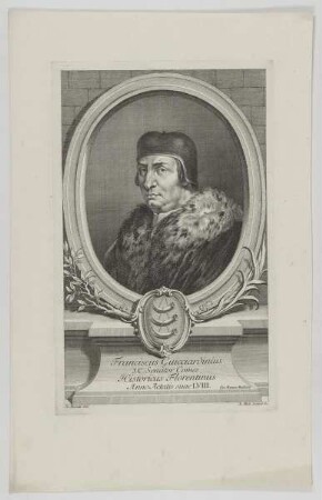 Bildnis des Franciscus Guicciardinius