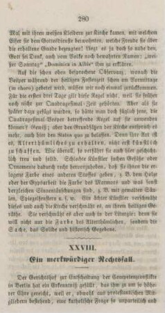 280-282 Ein merkwürdiger Rechtsfall