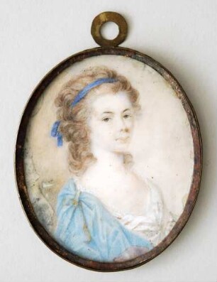 Porträt einer jungen Dame, angeblich Fürstin Pauline von Schaumburg-Lippe
