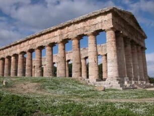 Der dorische Tempel von Segesta wurde 420 v. Chr. errichtet
