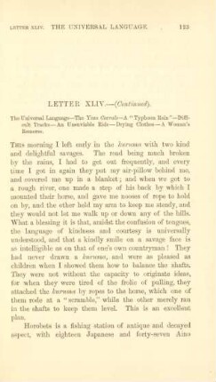 Letter XLIV. - (Continued). The universal language ...