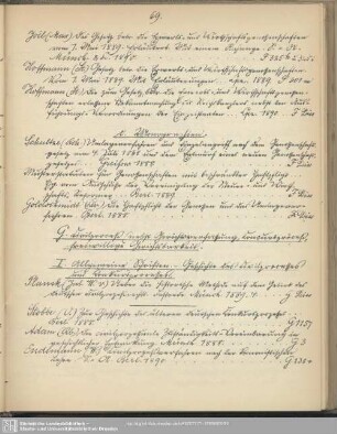 G. Civilproceß (nebst Gerichtsverfassung, Concursproceß, freiwillige Gerichtsbarkeit)