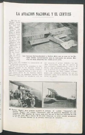 La aviación nacional y el Curtiss