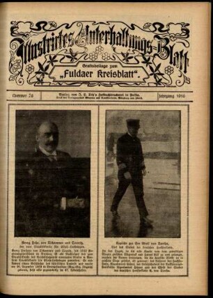 Ausgabe vom Sonntag, den 09. Juli 1916.