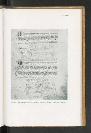 Tafel XVIII Abb. 28. Venus (nach Reg. Lat. 1290, Bl. 2 r); Abb. 29. Mercur (nach Reg. Lat. 1290, Bl. 2 r)