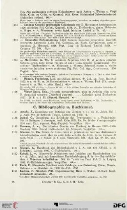 C. Bibliographie u. Buchkunst (Nr. 1147-1163)