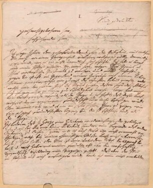 Christoph Gottlieb von Murr (1733-1811) Nachlass: Brief von Christian Adolf Klotz an Christoph Gottlieb von Murr - BSB Murriana II. Klotz, Christian Adolph