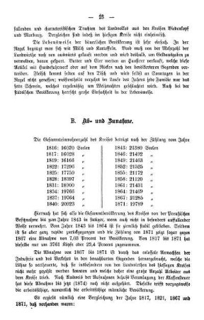 B. Ab- und Zunahme