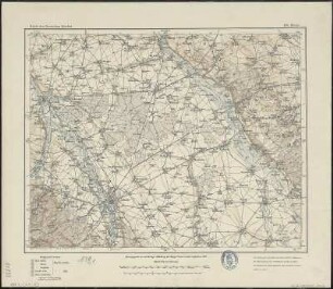 Bl. 429: Düren, 1902 : 429 : Düren. - Aufgenommen 1893, hrsg. 1902. - Berlin , 1902. - 1 Kt. : mehrfarb.