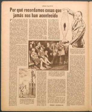 Por qué recordamos cosas que jamás nos han acontecido