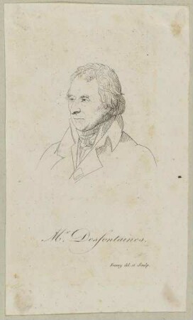 Bildnis des René Louiche Desfontaines