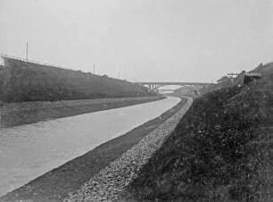 Mittellandkanal im Bau