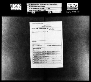 Vermischte Papiere der Gesandtschaft zu Kopenhagen