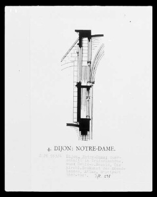 Dijon, Notre-Dame, Triforium