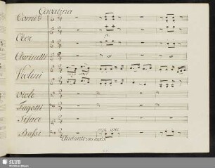 Cavatina: Non dubitar fedele sempre