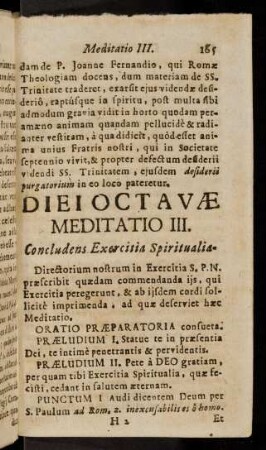 165-168, Meditatio III
