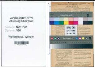 Entnazifizierung Wilhelm Wellershaus, geb. 27.03.1887 (Optiker)