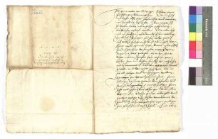 Hans Weeber von Beutingen, Unfug; Siegel: Stadt Neuenstein.