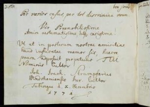 250 Strampferus, Joh. Joach.