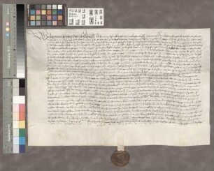 Düdelsheim: Leihbrief über die Mühle zu Findorf obwendig Düdelsheim