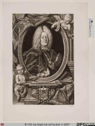 Bildnis Ludwig Rudolf, Herzog zu Braunschweig-Lüneburg-Wolfenbüttel (reg. 1731-35)