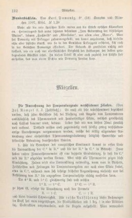 112-124 Miscellen